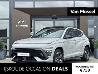 hyundai kona 1.6 gdi hev n line sky | stoelverwarming/verkoeling | stuurv