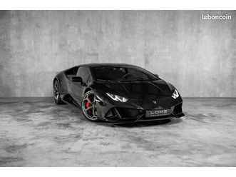 lamborghini huracán evo 4wd 640 ch - nero helene - lift system m.r - cruise control system - freinage céramique - caméra - apple carplay - lds - suivi complet l