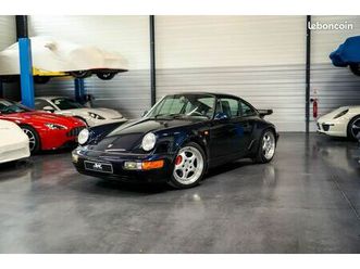 porsche 965 turbo 3,6l / 360cv / 46000km / française / collector / asphalt motors collection