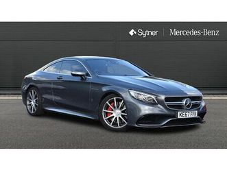 mercedes-benz s class s63 2dr auto