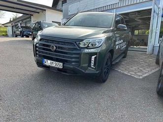 ssangyong musso 4wd autm. blackline mj23