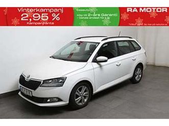 skoda fabia 1,0 tsi 95hk style dsg combi drag komfortpaket