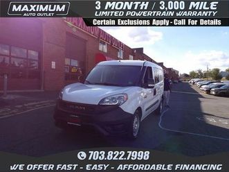 used 2020 ram promaster city tradesman