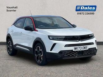 2023 vauxhall mokka mokka 1.2 turbo 100 gs 5dr hatchback hatchback petrol manual