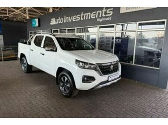 2022 peugeot landtrek 1.9d allure double cab auto
