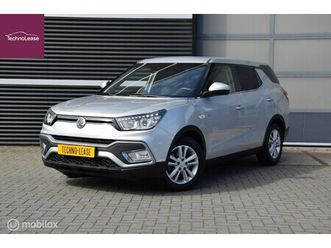 ssangyong xlv - 1.6 e-xdi quartz grijs kenteken cruise control achteruitrijcamera