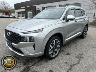 certified 2023 hyundai santa fe calligraphy