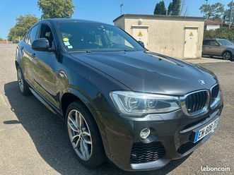 bmw x4 20d 2.0d x-drive 190ch m sport bva8 + options