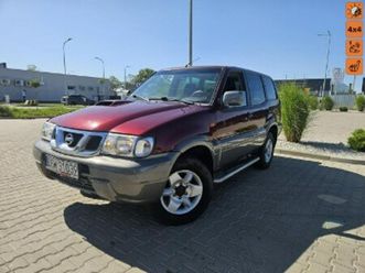 nissan terrano 3.0 153 km klima, 4x4, reduktor, elektryka, hak