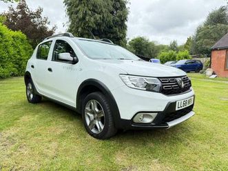 2018 dacia sandero stepway 0.9 tce essential 5dr hatchback petrol manual