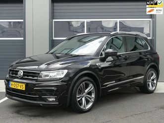 volkswagen tiguan - 1.5 tsi r-line act dsg / automaat groot navi digital dashboard xenon adapt.cruise boekjes