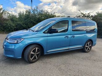 volkswagen neuwertiger caddy style maxi restgarantie 1.hd