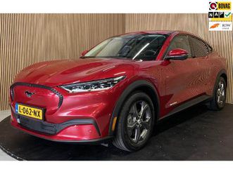 ford mustang mach-e rwd 75 kwh|afn. trekhaak|leder|acc|b&o audio|360 camera|carplay|stoel-, stuurverw.|nl-auto|1e eig.|incl. btw|