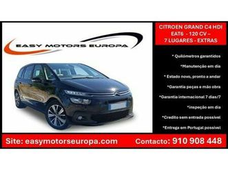 citroën c4 grand picasso bluehdi 120 eat6 feel