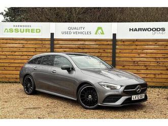 2022 mercedes-benz cla 1.3 cla 180 amg line premium plus night edition shooting brake 5d