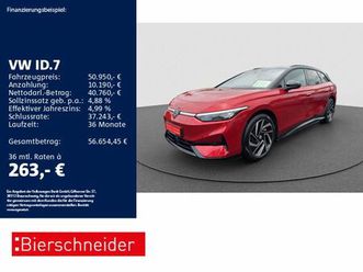 volkswagen id.7 tourer pro ahk hud iq 360