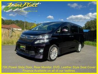 2013 toyota vellfire 2.4z, 7 seats, auto mpv petrol automatic