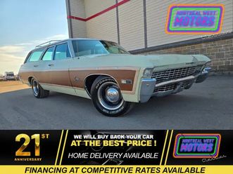 1968 chevrolet caprice wagon / 4 speed manual / 427ci !!! 7.0l b