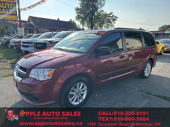 2016 dodge grand caravan special edition