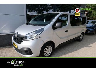renault trafic passenger 1.6 dci grand authentique energy | incl. bpm en btw | lange uitvoering | cruise | airco |