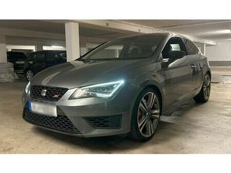 seat leon cupra 290 dsg schalensitze non opf tüv neu