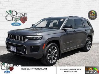 2022 jeep grand cherokee l overland 4wd