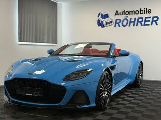 aston martin dbs volante / elwood blue-vivid red / titan-aga