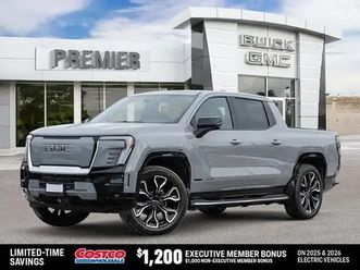 2025 gmc sierra ev max range denali