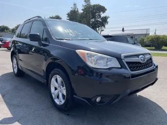 2014 subaru forester 2.5i limited / power pano roof / leather /