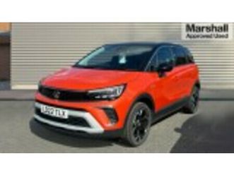 vauxhall crossland crossland 1.2 turbo [130] elite edition 5dr