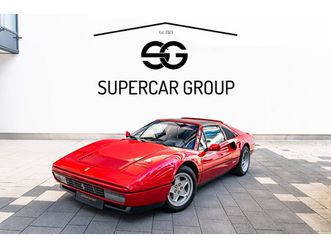1987 ferrari 328 - gts//rosso-corsa//original-service-book//german-delivery
