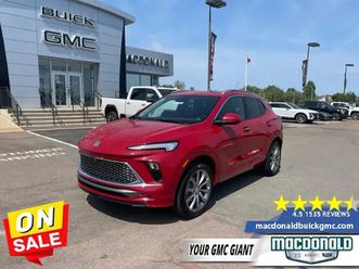 2026 buick encore gx avenir - leather seats - sunroof - $306 b/w