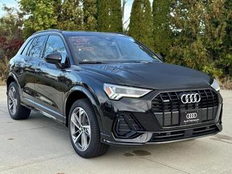 new 2025 audi q3 premium 45 tfsi s line quattro tiptronic