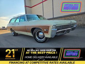 1968 chevrolet caprice wagon / 4 speed manual / 427ci !!! 7.0l b