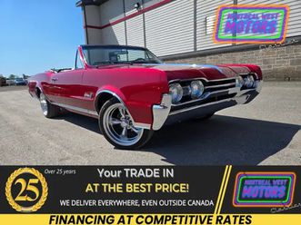 1967 oldsmobile cutlass convertible / full resto 18 american ra