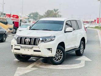 toyota prado 2018 model v4 2.7l engine full option gcc specification very clean title