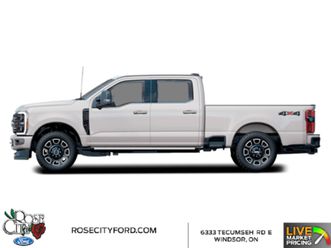 2025 ford super duty f-350 srw platinum