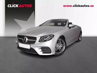 mercedes-benz clase e 220d cabrio
