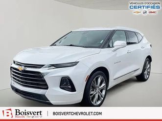 chevrolet blazer premier/awd/v6/cuir/groupe chauffant/jantes/cam