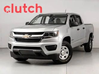 2020 chevrolet colorado wt crew cab 6 ft 4x4 w/ apple carplay, r