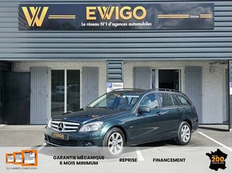 mercedes-benz classe c break 2.2 220 t cdi 170 blueefficiency bva + attelage tres bon etat historique entretien limpide