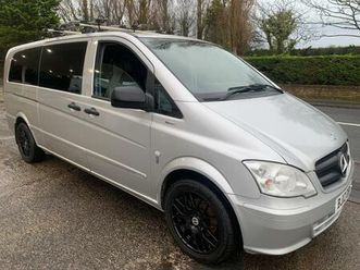 2012 mercedes-benz vito 2.1 113 cdi traveliner minibus 5dr diesel manual l4 (198 g/km, 136 bhp) m...