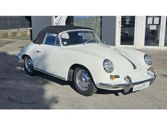 1963 porsche 356 blanc manuel, 4 vitesses conduite à gauc...