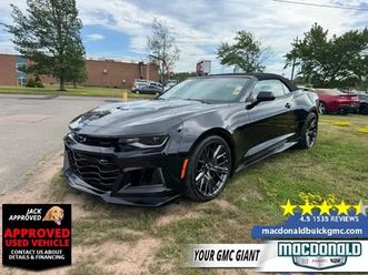 2019 chevrolet camaro zl1 - cooled seats - hud - $765 b/w