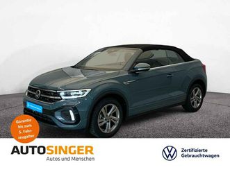 t-roc cabriolet r-line 1.5 tsi dsg *ahk*led*acc*