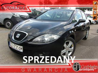 seat leon 1.6 mpi 102 km sport limited klimatyzacja alu-felgi ii (2005-201… cieszyn - sprzedajemy.pl
