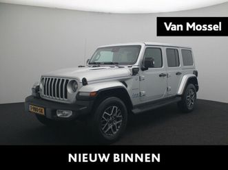 jeep wrangler unlimited 4xe 380 sahara | phev | nederlandse auto |