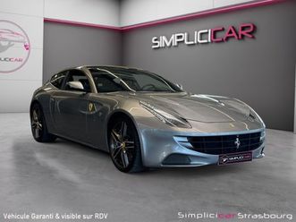 ferrari ff v12 6.0 660ch ptu ok - passenger display - grigio titanio met - sport exhaust pipes - 'scuderia ferrari' shields - lift sys