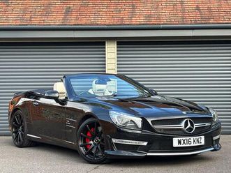 5.5 sl63 v8 amg spds mct euro 6 (start/stop) 2dr