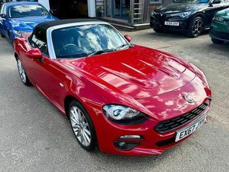 fiat 124 1.4 spider multiair lusso 2d 139 bhp